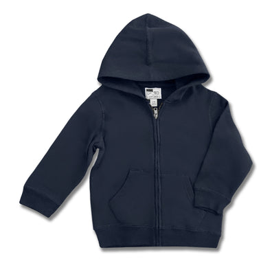 KIDS ZIPPER HOOD | CP-NAVY(6M-12YEARS)